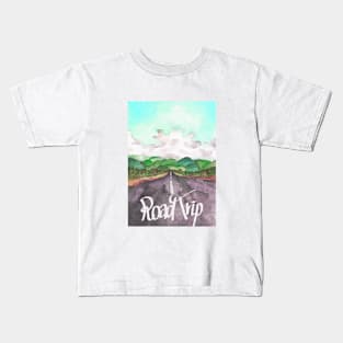 Road Trip Adventures Kids T-Shirt